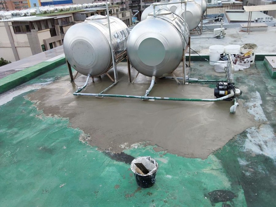 舊防水層清除